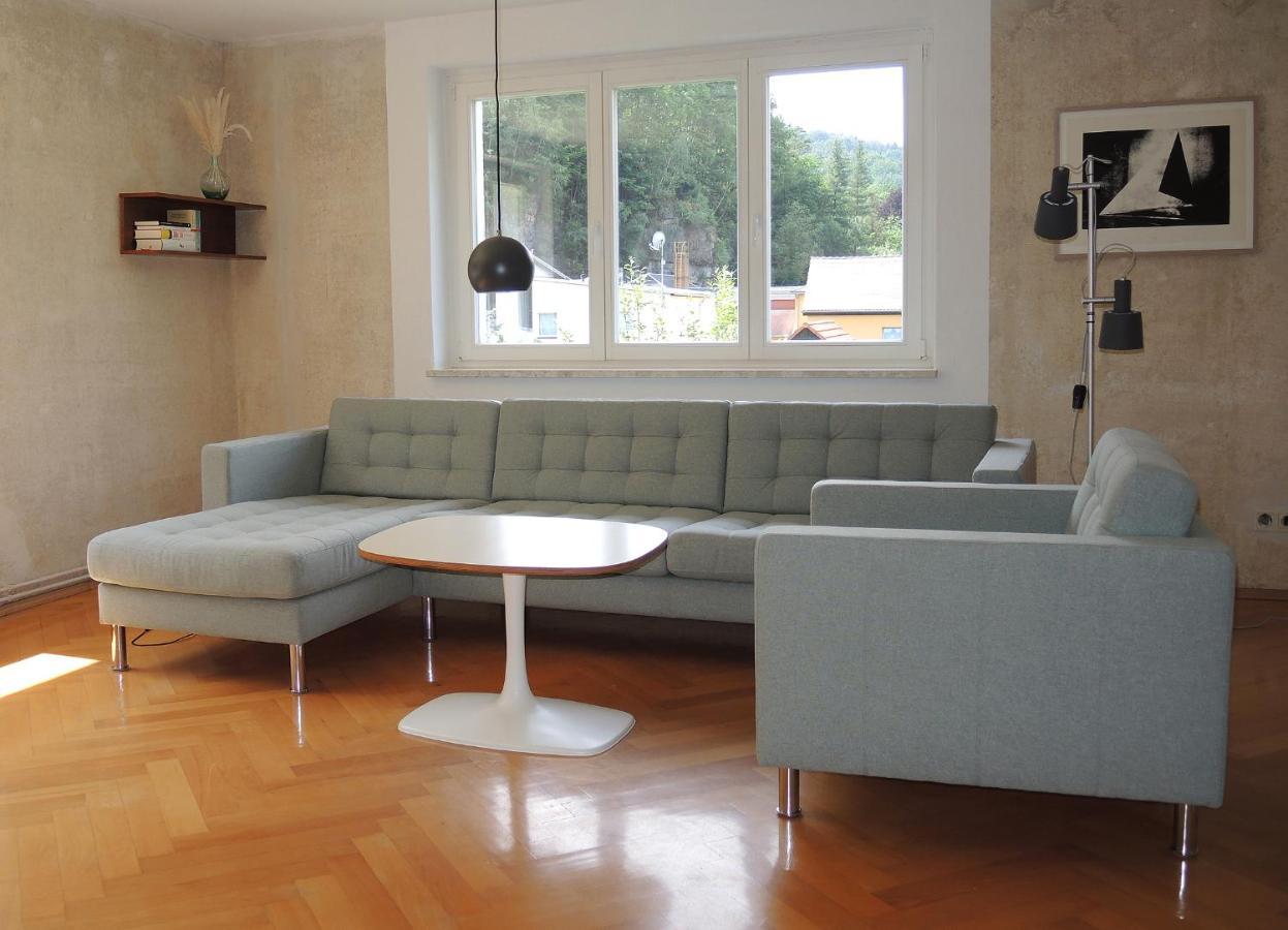 Casa Karp "Belle Etage" Apartment เคอนิกชไตน์ อัน แดร์ เอลเบอ ภายนอก รูปภาพ