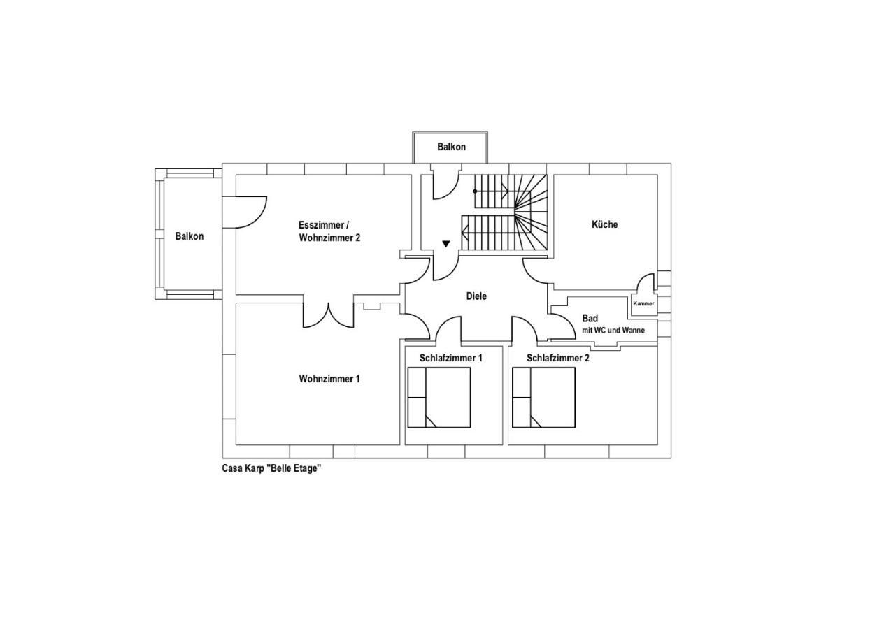 Casa Karp "Belle Etage" Apartment เคอนิกชไตน์ อัน แดร์ เอลเบอ ภายนอก รูปภาพ